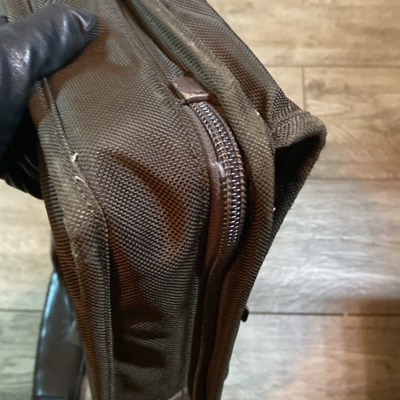 Tumi 2-way business bag briefcase organizer brief Brown - Picture 12 of 17